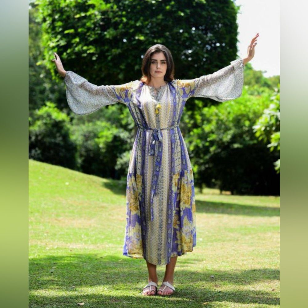 D'Ascoli Dress
White
Floral Print